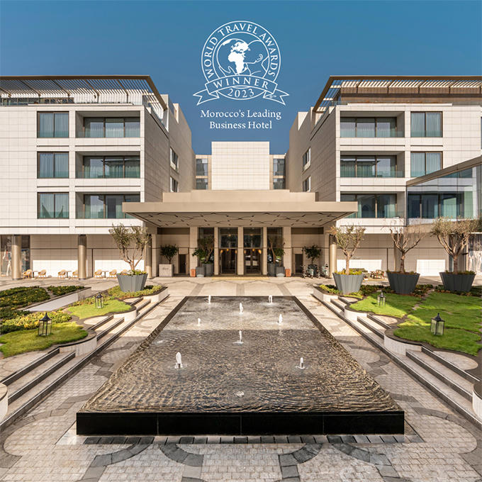 Le Fairmont La Marina Rabat-Salé remporte le prix « Morocco Leading Business Hotel » dans le cadre des World Travel Awards